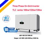Uthink Solar power Commercial Three phase on grid inverter 100/125/136kw 500Vac