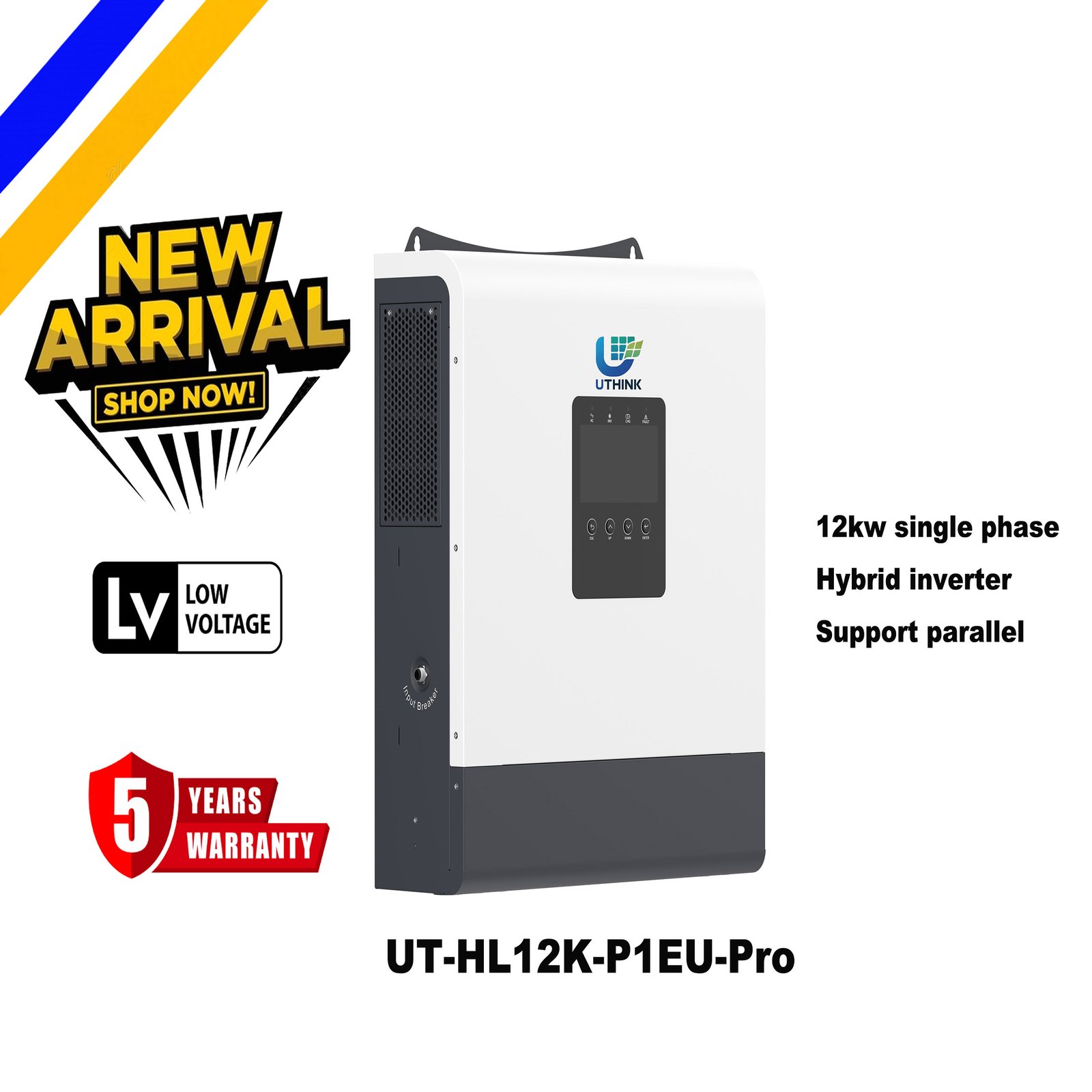 12k 离网.170 12kw single phase hybrid inverter IP20 support parallel - Image 1