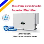 Uthink Commercial Solar Energy Three phase Grid-tied inverter 150kw/160kw 400Vac