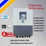 SC series 3kw-6kw single phase hybrid inverter support parallel IP65