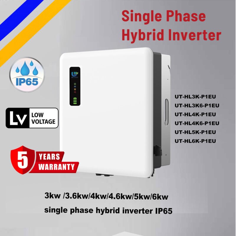 Dual AC output smart power management Parallelable hybrid inverter IP65