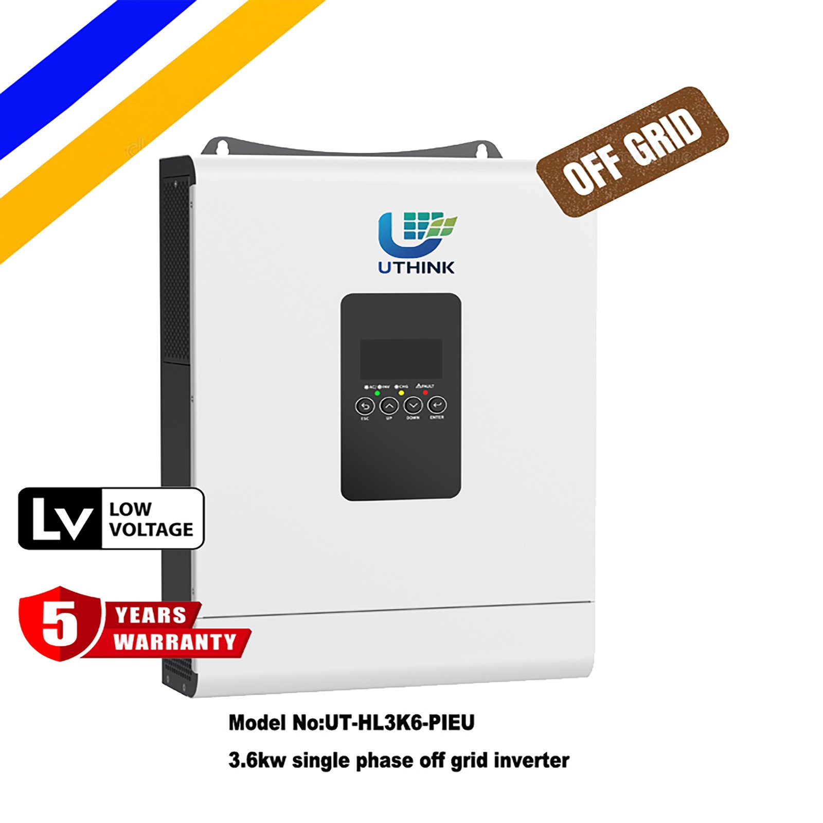 3k6 有bms.11111113 uthink solar energy storage 3.6kw single phase off grid inverter IP20 - Image 1