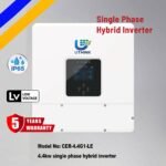 Residential 3kw/4.4kw single phase hybrid solar inverter IP65