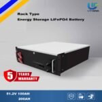 Rackable 5kwh/10kwh LiFeP4 lithium battery pack