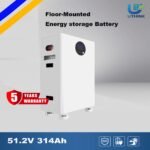 floor mounted 51.2V 314AH storage energy battery