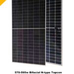 Solar Panel N Type 570W 595W Photovoltaic Panels PV power modules