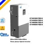30kw -60kw full line up IP65/IP66 Three phase hybrid inverters