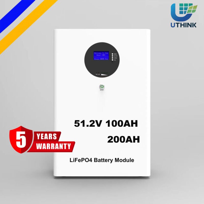 Advanced LiFePO4 lithium battery wall mounted