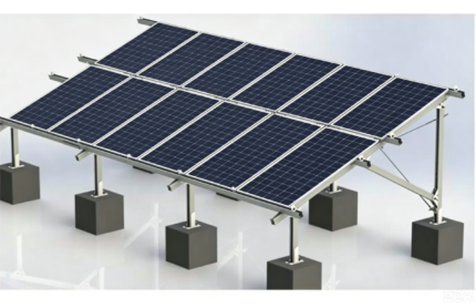 Ground installation solar mountings brackets system Program