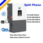 15kw split phase hybrid inverter IP65 for SA market