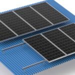 Metal rooftop installation solar mountings brackets system Program